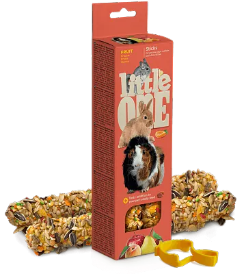 Little one палочки с фруктами 2 шт 120 г
