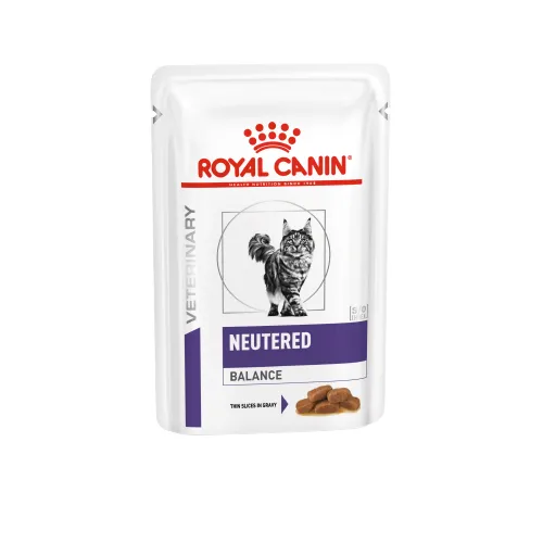 Royal Canin Neutered Weight Balance - Корм для кастрированных кошек при проблеме с весом (Пауч) 85 гр