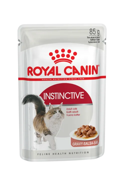 Royal Canin (Роял Канин) Instinctive (Gravy) - Влажный корм для кошек Инстинктив в Соусе (Пауч) 85 гр