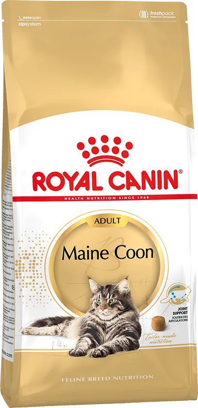 Royal Canin (Роял Канин) Maine Coon Adult Сухой корм для взрослых кошек породы Мэйн Кун от 15 месяцев 4 кг