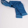 Комбинезон ТУЗИК Той-терьер брюки кобель вельвет голубые длина спины (32), обхват груди (42)