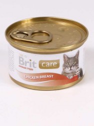 Brit Care Консервы д/кошек куриная грудка 80 г