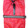 DogGoneSmart Aspen Нано куртка зимняя с меховым воротником красная 20,3см/р.8