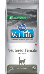 Farmina (Фармина) VetLife Cat Neutered Female - Корм для стерилизованных кошек 400 гр
