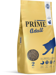 Prime adult Прайм Полнорационный сухой корм для взрослых кошек с курицей 400 г