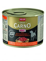 Animonda (Анимонда) Gran Carno Adult - Корм для cобак с Сердцем утки и черным Козлобородником. (Банка)