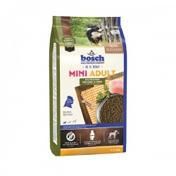 Bosch (Бош) Mini adult птица и просо сухой корм для собак 1 кг