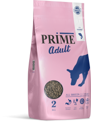 Prime adult skin & coat Прайм Полнорационный сухой корм для взрослых собак всех пород с лососем (для кожи и шерсти) 2 кг