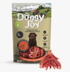 Doggy Joy (Догги Джой) Лакомство для собак Деликатес из мяса утки Филе утки на жевательной палочке 90 г
