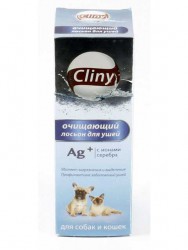 Cliny (Клини) - Очищающий лосьон для ушей для Кошек и Собак