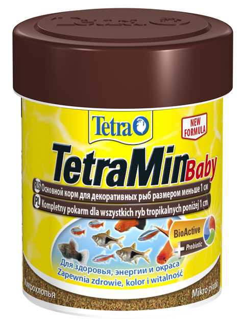Tetra (Тетра) Min Baby - Корм для мальков (Хлопья) 30 гр 66 мл