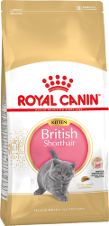 Royal Canin (Роял Канин) British Shorthair Kitten Сухой корм для котят породы Британская короткошерстная с 4 до 12 месяцев 400 г