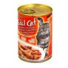 Edel Cat (Эдель Кэт) - Корм для кошек Кусочки в соусе с Птицей и Печенью (Банка)