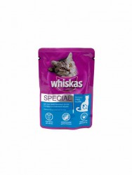 Whiskas (Вискас) - Корм для кастрированных и стерилизованных котов и кошек (Пауч)