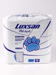 Luxsan (Люксан) Basic - Пеленки 60х60 для собак 30 шт