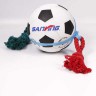 Triol (Триол) - Игрушка для собак "Мяч футбольный с канатами"