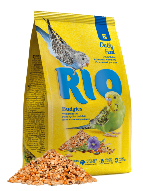 Rio (Рио) Сухой корм для волнистых попугаев основной рацион 500 г