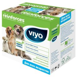 Viyo (Вийо) Reinforces All Ages Dog для собак всех возрастов 30 мл 7пакетов. Срок годности до 08.2022г