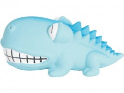 Zolux (Золюкс) - Игрушка для собак Крокодил голубой латекс 18 см