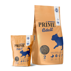 Prime adult small Прайм Полнорационный сухой корм для собак мелких пород с ягненком 500 г