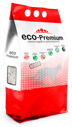 ECO Premium BLUE наполнитель древесный без запаха 20,2 кг 55 л