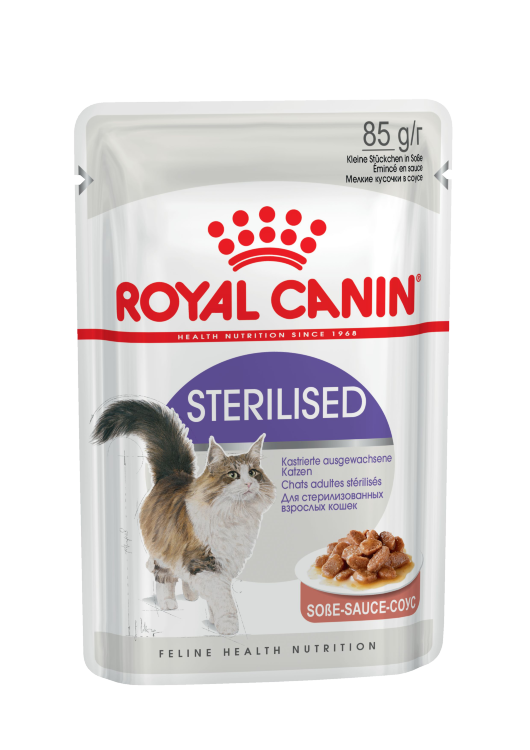 Royal Canin (Роял Канин) Sterilized (Gravy) - Корм для стерилизованных кошек в Соусе (Пауч)