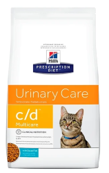 Hills (Хиллс) Prescription Diet c/d Multicare Feline - Корм для кошек с океанической Рыбой Лечение МКБ 1.5 кг