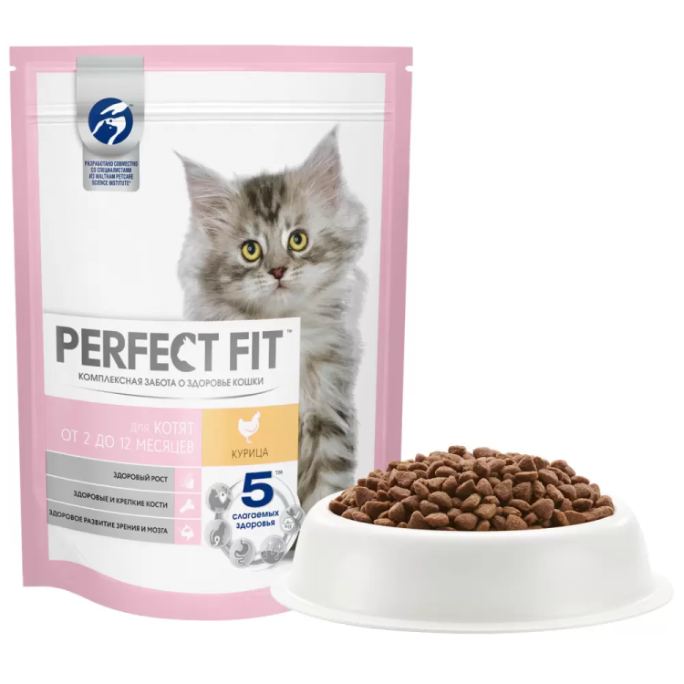 Perfect fit (Перфект фит) Junior Сухой корм для котят с курицей 650 г