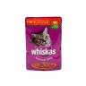 Whiskas (Вискас) Пауч для взрослых кошек с говядиной и кроликом в желе 75 г