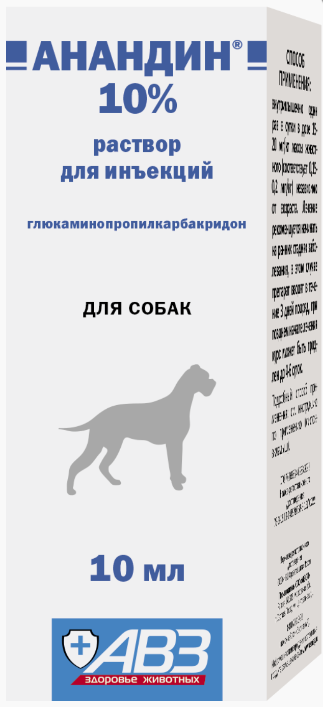 Анандин Инъекции Для Собак Купить