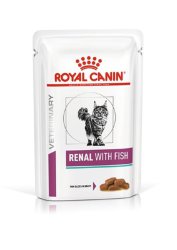Royal Canin (Роял Канин) Renal Feline Tuna - Диетический корм для кошек с Тунцом при почечной недостаточности (Пауч)