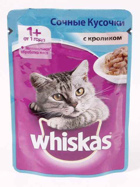 Whiskas (Вискас) - Сочные кусочки с Кроликом