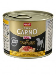 Animonda (Анимонда) Gran Carno Adult - Корм для собак с Куриной печенью и Пастернаком. (Банка)