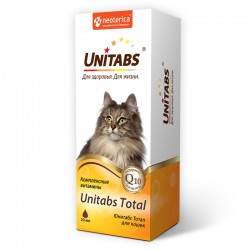 Unitabs (Юнитабс) Total Тотал Комплексные витамины для кошек 20 мл