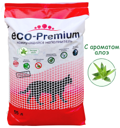 ECO Premium Алоэ наполнитель древесный алоэ 20,2 кг 55 л