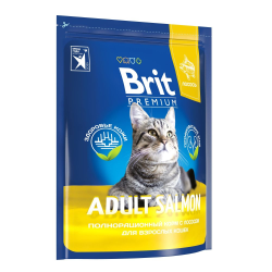 Brit Premium (Брит Премиум) Сухой корм для взрослых кошек с лососем 2 кг