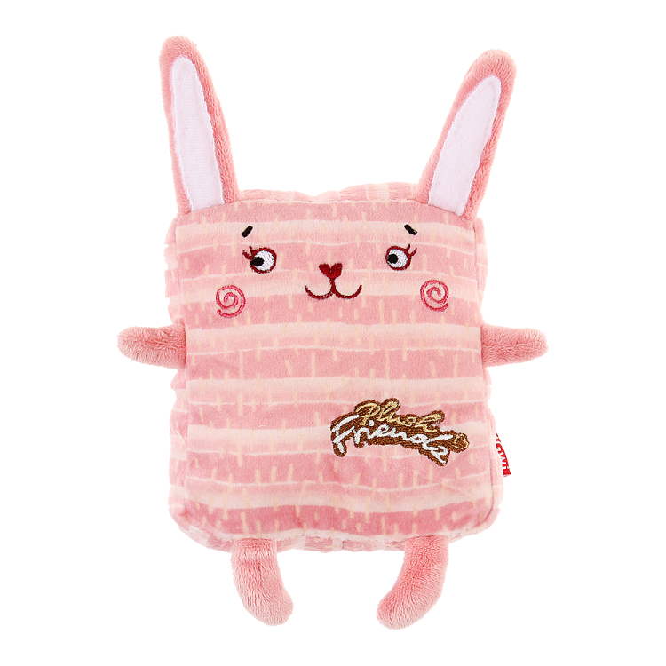 Gigwi (Гигви) Plush Friendz Игрушка для собак Кролик с пищалкой 12 см