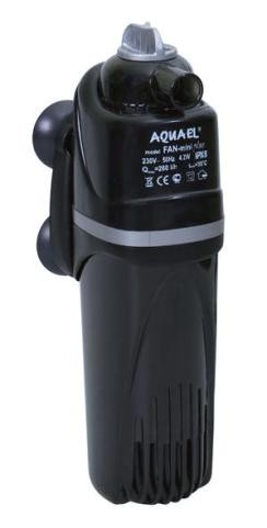 Внутренний фильтр AQUAEL FAN MINI PLUS, 260 л/ч, для аквариумов объемом до 60 литров.