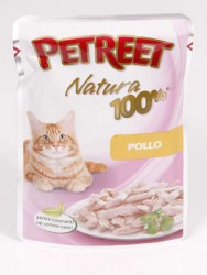 Petreet (Петрит) - Корм для кошек с Курицей (Пауч)