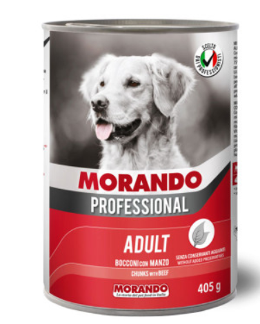 Morando (Морандо) Professional Консервы для собак с говядиной в паштете 400 г