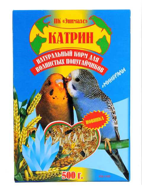 Катрин - Корм для Волнистых попугаев 500 гр