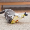 Игрушка для кошек "Искусственная плюшевая рыба, с мятой" 23 см
