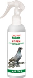 Doctor animal Спрей от пухоедов и пероедов для голубей (для птиц) 180 мл