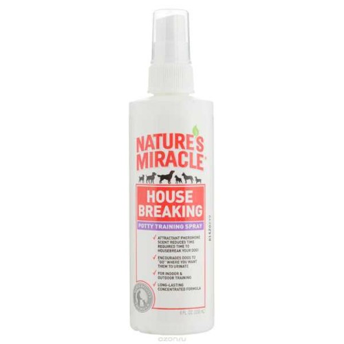 Natures Miracle House-Breaking Spray Спрей для приучения к туалету для собак 237 мл