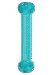 Zolux (Золюкс) Игрушка для собак Хрустящая палочка термопластичная резина бирюзовая 15 см