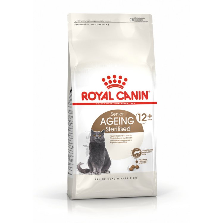 Royal Canin (Роял Канин) Sterilised 12+ - Корм для стерилизованных кошек старше 12 лет