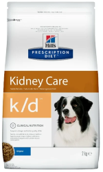 Hills (Хиллс) Prescription Diet k/d Canine Original - Корм для собак при Почечной недостаточности с Курицей 1,5 кг