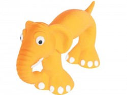 Zolux (Золюкс) Игрушка для собак Слоник латекс оранжевый 22 см