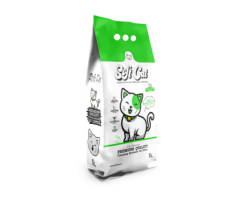 Soft Cat Наполнитель для кошачьего туалета комкующийся с ароматом алоэ 5 л (Турция замена Ever Clean)