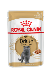 Royal Canin (Роял Канин) British Shorthair - Корм для взрослых кошек породы Британская короткошерстная (Пауч)